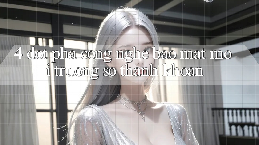 4. Đột Phá Công Nghệ Bảo Mật & Môi trường số Thanh Khoản 4. Đột Phá Công Nghệ Bảo Mật & Môi trường số Thanh Khoản