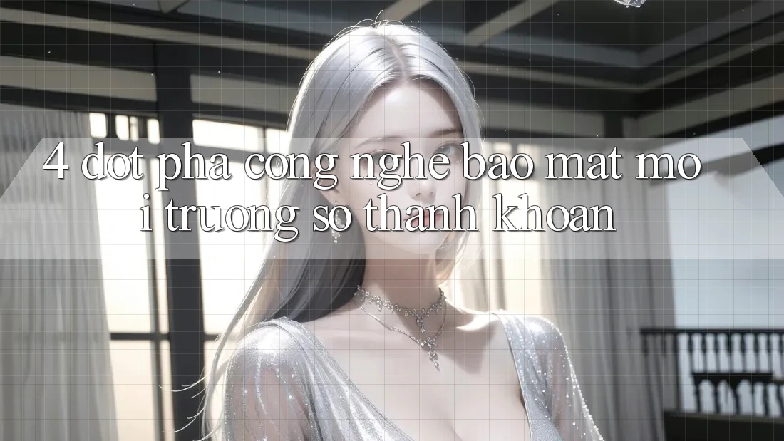 4. Đột Phá Công Nghệ Bảo Mật & Môi trường số Thanh Khoản