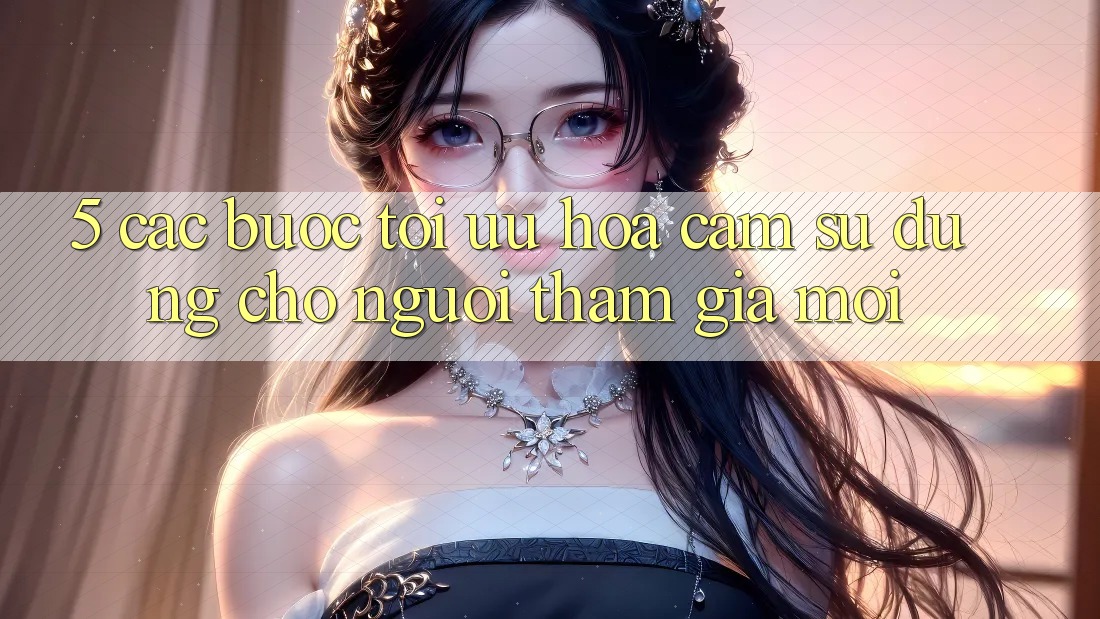 5. Các bước Tối Ưu Hóa Cảm sử dụng Cho Người tham gia Mới