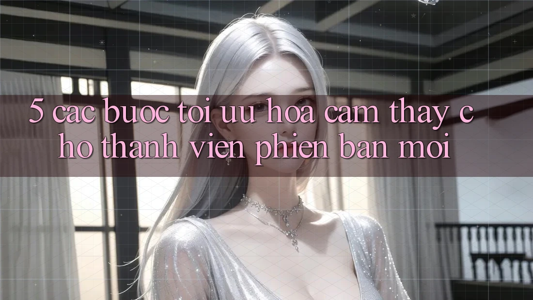 5. Các bước Tối Ưu Hóa Cảm thấy Cho Thành Viên Phiên bản mới 5. Các bước Tối Ưu Hóa Cảm thấy Cho Thành Viên Phiên bản mới