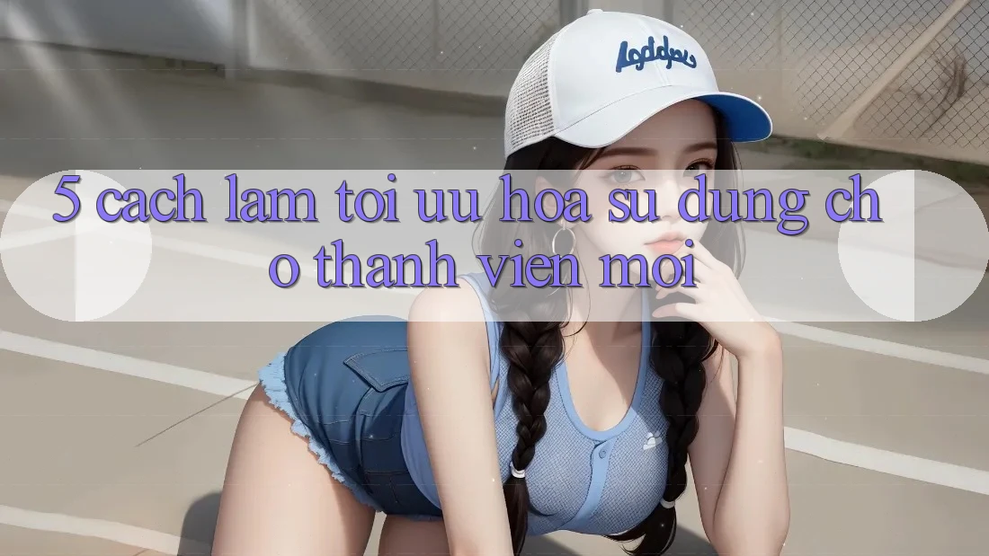 5. Cách làm Tối Ưu Hóa Sử dụng Cho Thành Viên Mới 5. Cách làm Tối Ưu Hóa Sử dụng Cho Thành Viên Mới