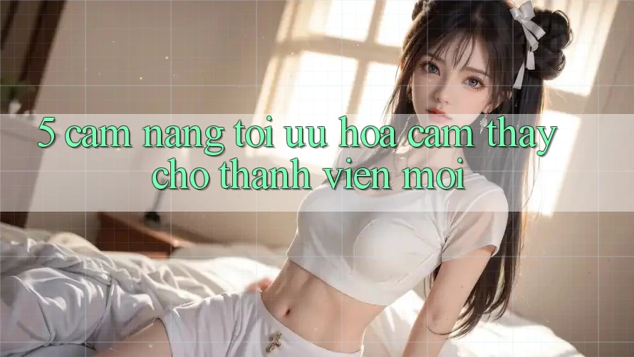 5. Cẩm nang Tối Ưu Hóa Cảm thấy Cho Thành Viên Mới