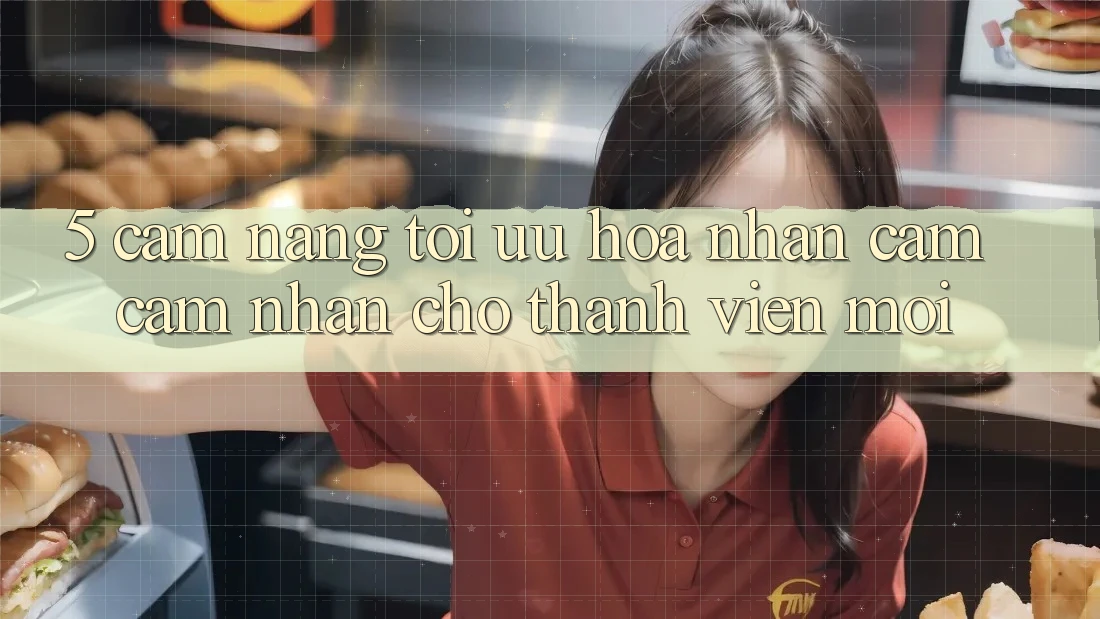 5. Cẩm nang Tối Ưu Hóa Nhận cảm cảm nhận Cho Thành Viên Mới