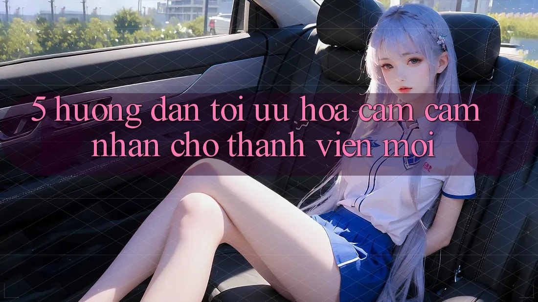 5. Hướng Dẫn Tối Ưu Hóa Cảm cảm nhận Cho Thành Viên Mới 5. Hướng Dẫn Tối Ưu Hóa Cảm cảm nhận Cho Thành Viên Mới