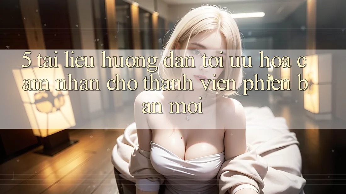5. Tài liệu hướng dẫn Tối Ưu Hóa Cảm nhận Cho Thành Viên Phiên bản mới