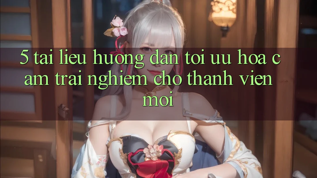 5. Tài liệu hướng dẫn Tối Ưu Hóa Cảm trải nghiệm Cho Thành Viên Mới 5. Tài liệu hướng dẫn Tối Ưu Hóa Cảm trải nghiệm Cho Thành Viên Mới