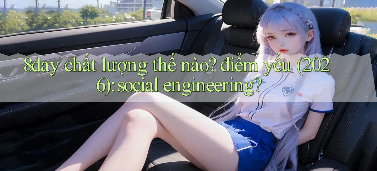 8day chất lượng thế nào điểm yếu (2026) social engineering