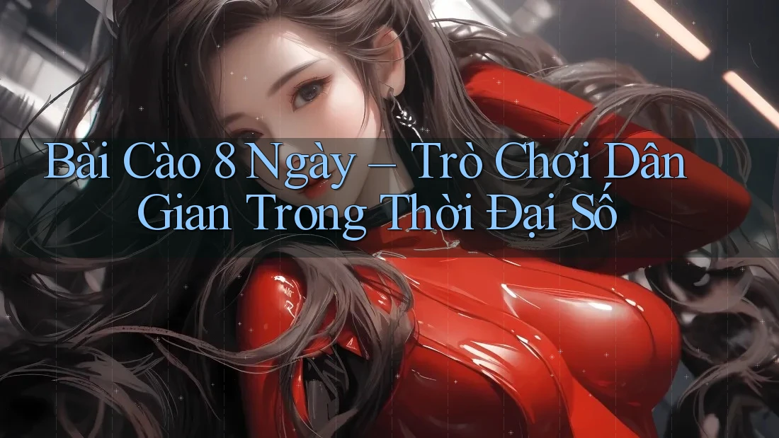 Bài Cào 8 Ngày – Trò Chơi Dân Gian Trong Thời Đại Số