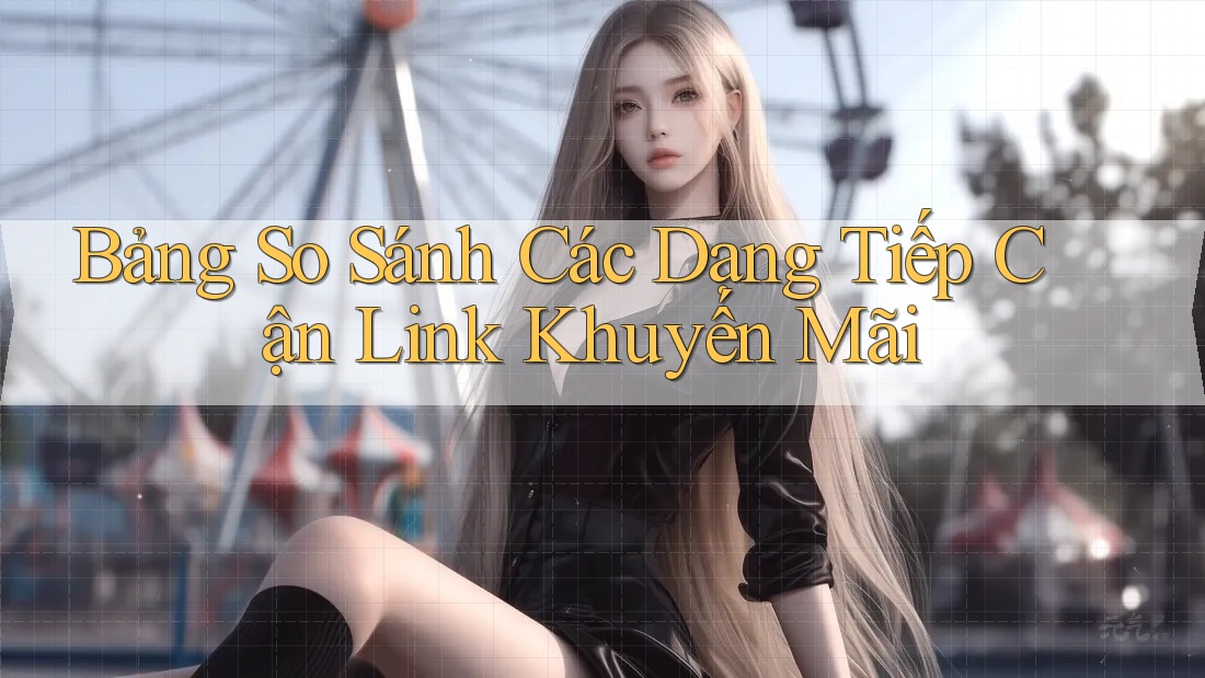 Bảng So Sánh Các Dạng Tiếp Cận Link Khuyến Mãi Bảng So Sánh Các Dạng Tiếp Cận Link Khuyến Mãi