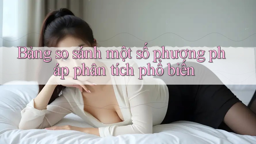 Bảng So Sánh Một Số Phương Pháp Phân Tích Phổ Biến Bảng So Sánh Một Số Phương Pháp Phân Tích Phổ Biến