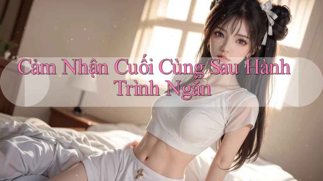 Cảm Nhận Cuối Cùng Sau Hành Trình Ngắn Cảm Nhận Cuối Cùng Sau Hành Trình Ngắn