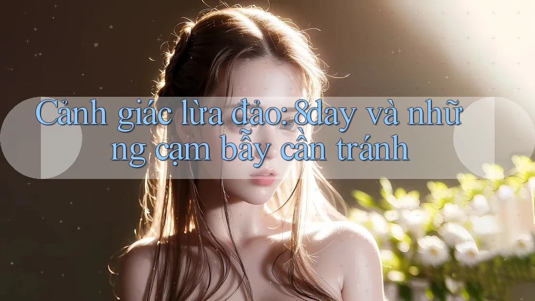 Cảnh giác lừa đảo: 8day và những cạm bẫy cần tránh Cảnh giác lừa đảo: 8day và những cạm bẫy cần tránh