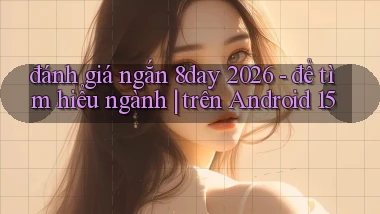 đánh giá ngắn 8day 2026   để tìm hiểu ngành trên Android 15