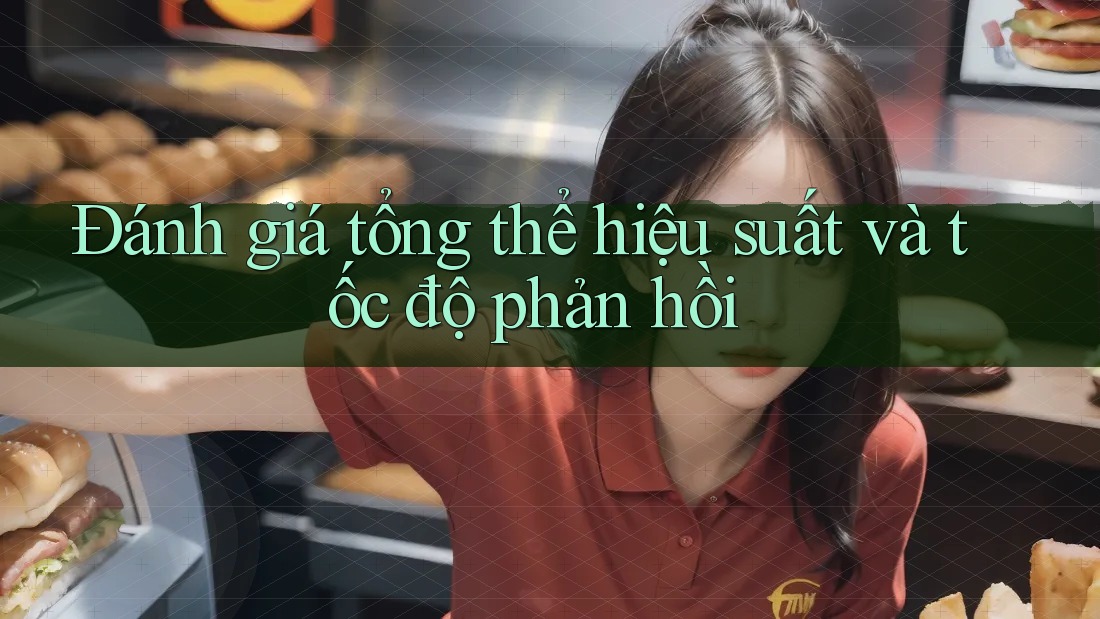 Đánh giá tổng thể: hiệu suất và tốc độ phản hồi Đánh giá tổng thể: hiệu suất và tốc độ phản hồi