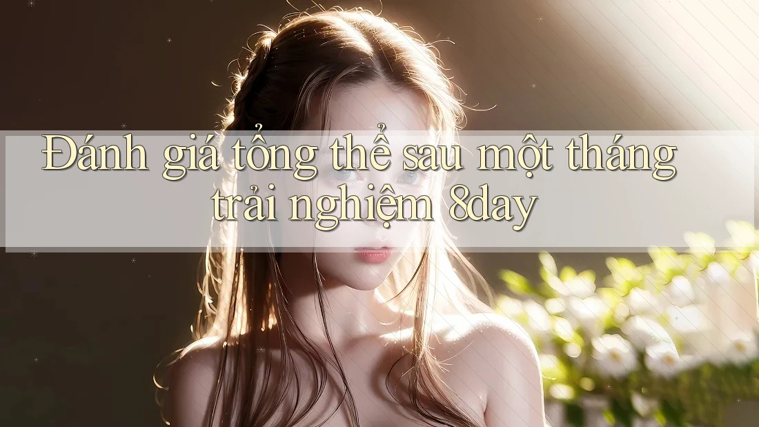 Đánh giá tổng thể sau một tháng trải nghiệm 8day Đánh giá tổng thể sau một tháng trải nghiệm 8day