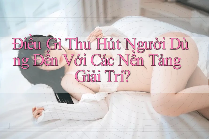 Điều Gì Thu Hút Người Dùng Đến Với Các Nền Tảng Giải Trí? Điều Gì Thu Hút Người Dùng Đến Với Các Nền Tảng Giải Trí?