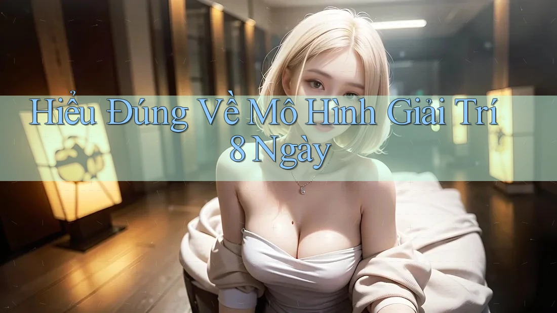 Hiểu Đúng Về Mô Hình Giải Trí 8 Ngày Hiểu Đúng Về Mô Hình Giải Trí 8 Ngày