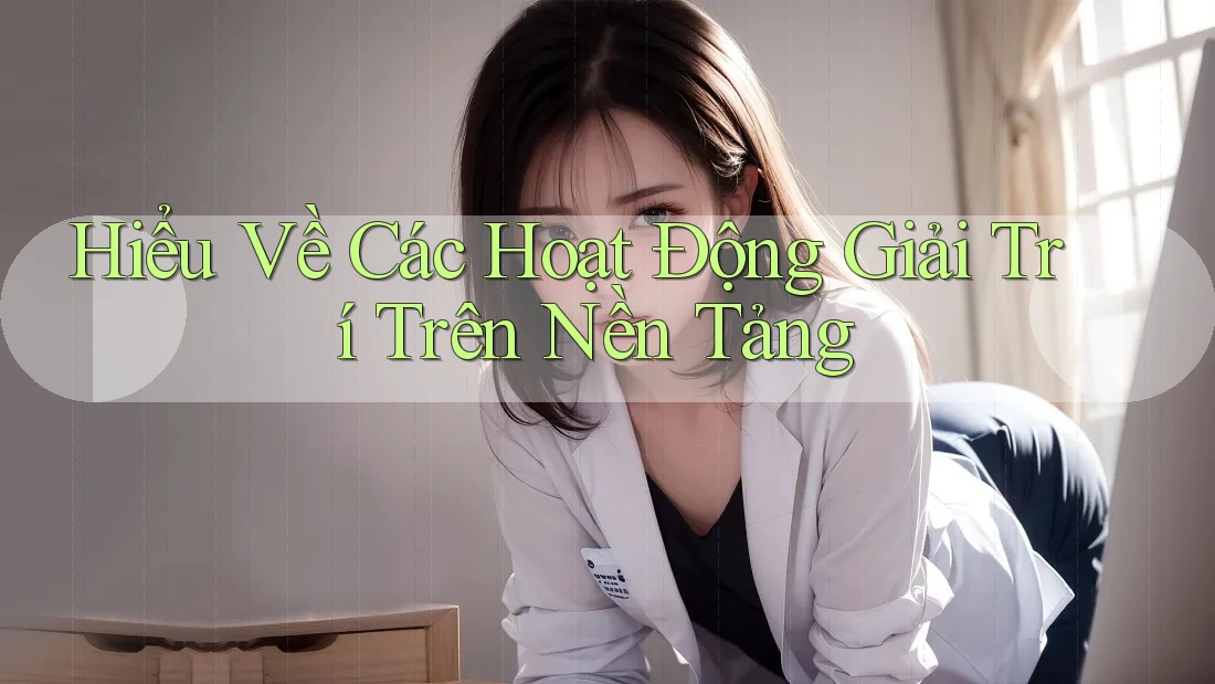 Hiểu Về Các Hoạt Động Giải Trí Trên Nền Tảng Hiểu Về Các Hoạt Động Giải Trí Trên Nền Tảng
