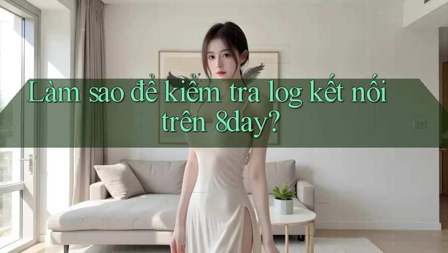 Làm sao để kiểm tra log kết nối trên 8day? Làm sao để kiểm tra log kết nối trên 8day?