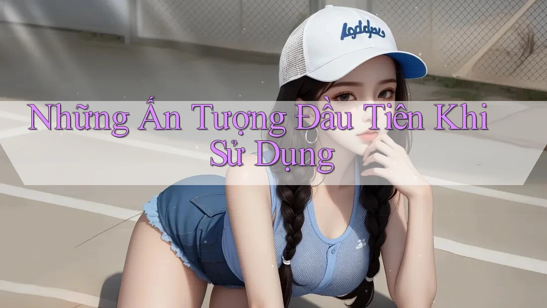Những Ấn Tượng Đầu Tiên Khi Sử Dụng Những Ấn Tượng Đầu Tiên Khi Sử Dụng