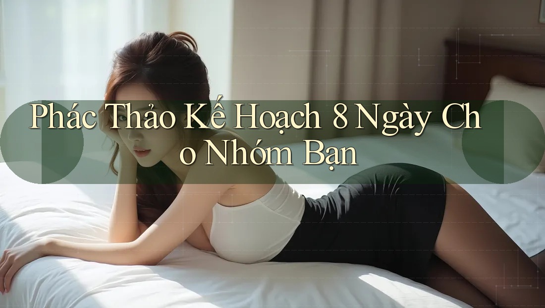 Phác Thảo Kế Hoạch 8 Ngày Cho Nhóm Bạn