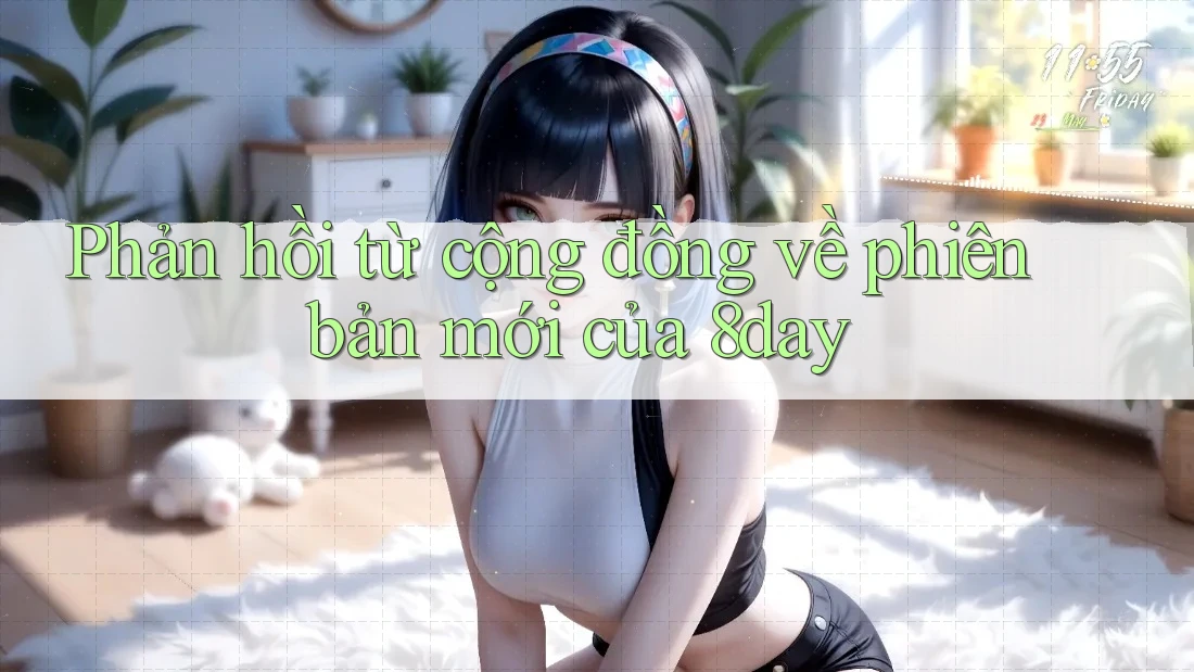 Phản hồi từ cộng đồng về phiên bản mới của 8day Phản hồi từ cộng đồng về phiên bản mới của 8day