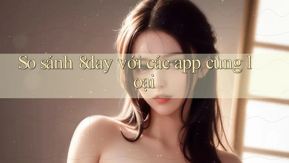 So sánh 8day với các app cùng loại So sánh 8day với các app cùng loại