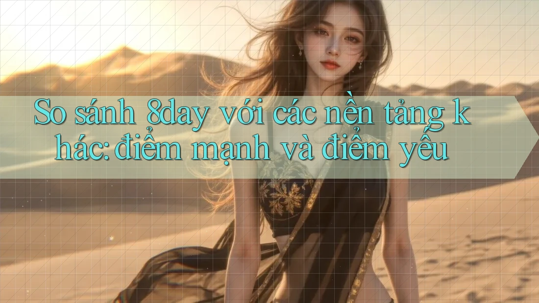 So sánh 8day với các nền tảng khác: điểm mạnh và điểm yếu So sánh 8day với các nền tảng khác: điểm mạnh và điểm yếu