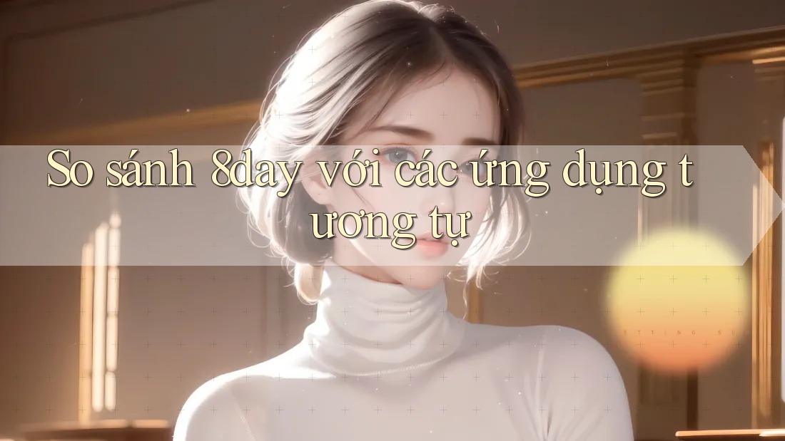 So sánh 8day với các ứng dụng tương tự So sánh 8day với các ứng dụng tương tự