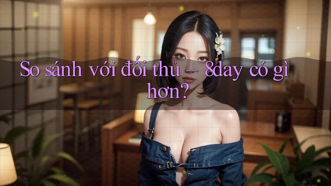 So sánh với đối thủ – 8day có gì hơn? So sánh với đối thủ – 8day có gì hơn?