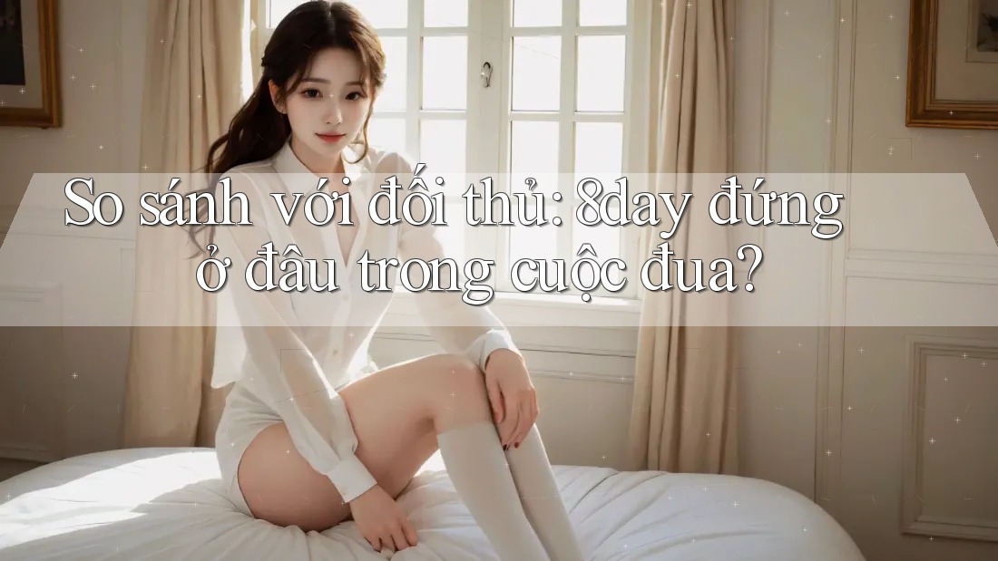 So sánh với đối thủ: 8day đứng ở đâu trong cuộc đua?
