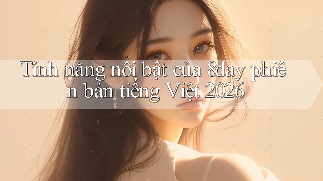 Tính năng nổi bật của 8day phiên bản tiếng Việt 2026 Tính năng nổi bật của 8day phiên bản tiếng Việt 2026