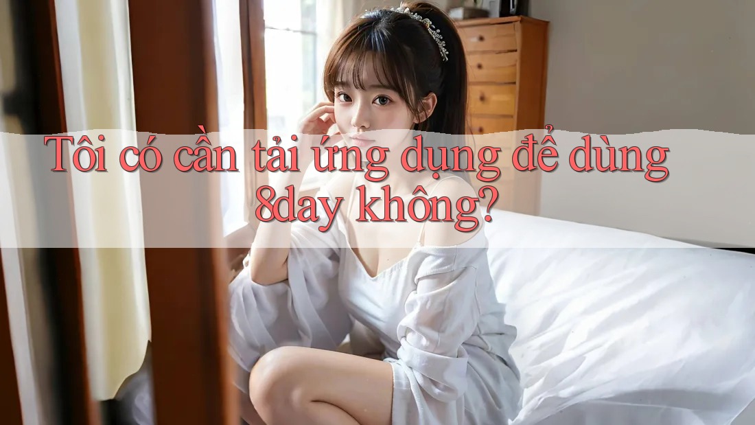 Tôi có cần tải ứng dụng để dùng 8day không? Tôi có cần tải ứng dụng để dùng 8day không?