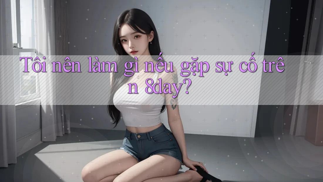 Tôi nên làm gì nếu gặp sự cố trên 8day? Tôi nên làm gì nếu gặp sự cố trên 8day?