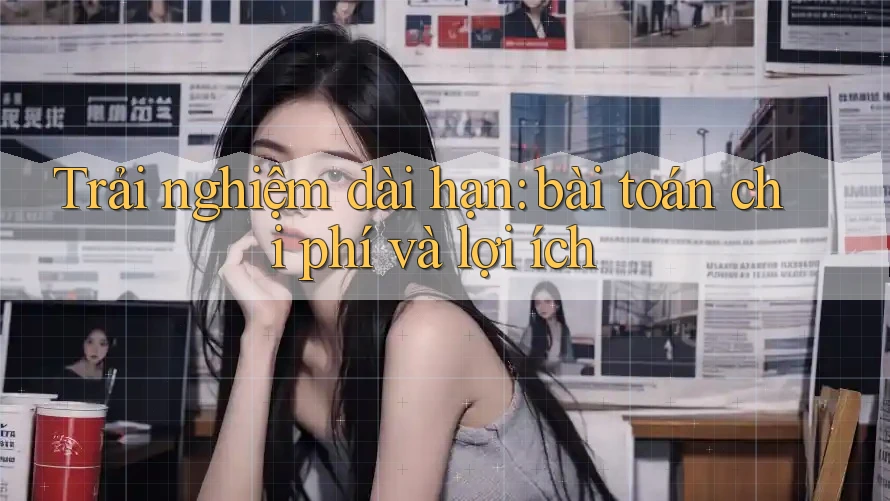 Trải nghiệm dài hạn: bài toán chi phí và lợi ích