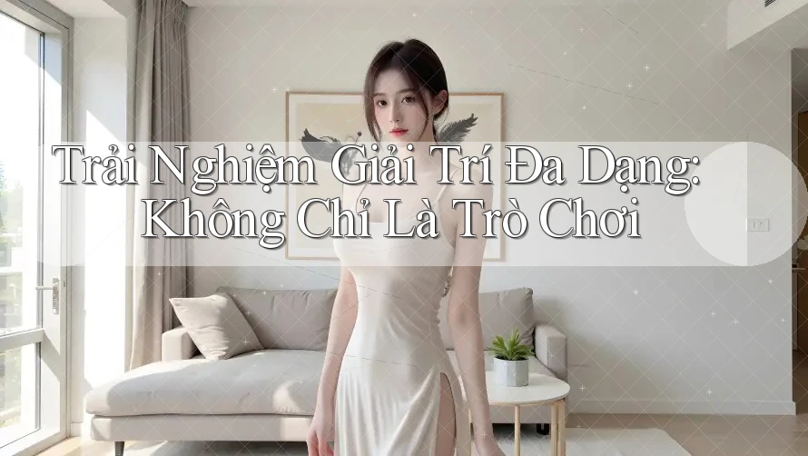 Trải Nghiệm Giải Trí Đa Dạng, Không Chỉ Là Trò Chơi Trải Nghiệm Giải Trí Đa Dạng, Không Chỉ Là Trò Chơi