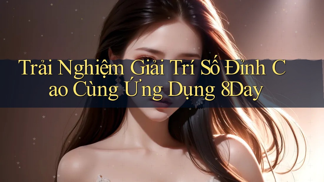 Trải Nghiệm Giải Trí Số Đỉnh Cao Cùng Ứng Dụng 8Day