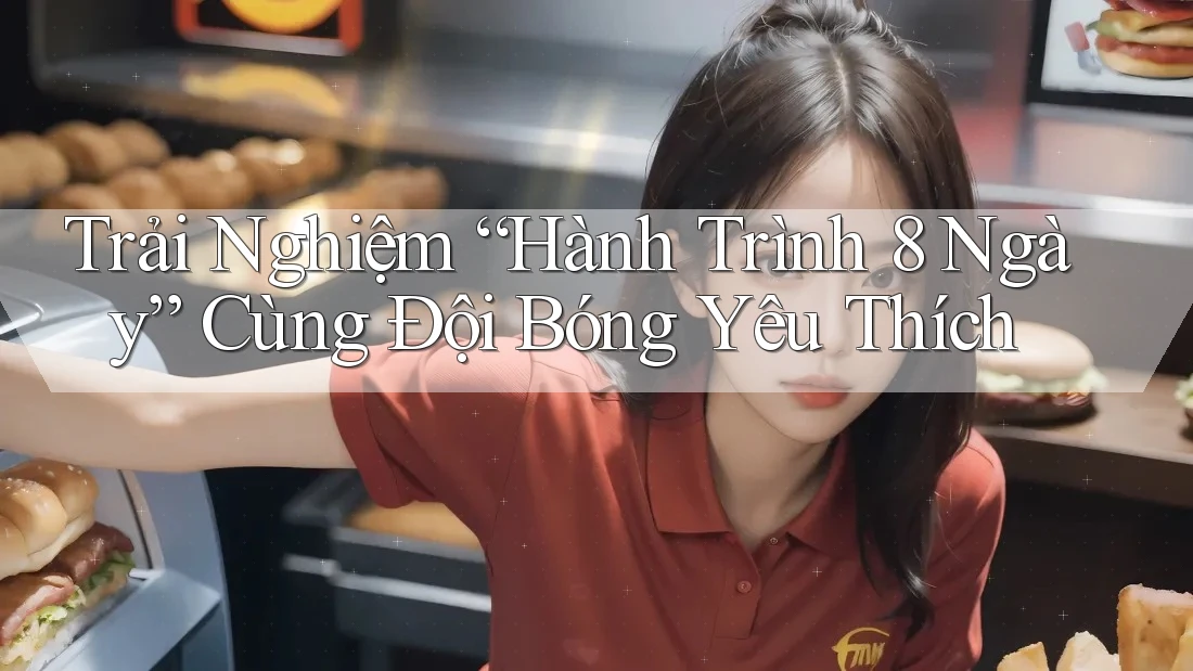 Trải Nghiệm “Hành Trình 8 Ngày” Cùng Đội Bóng Yêu Thích
