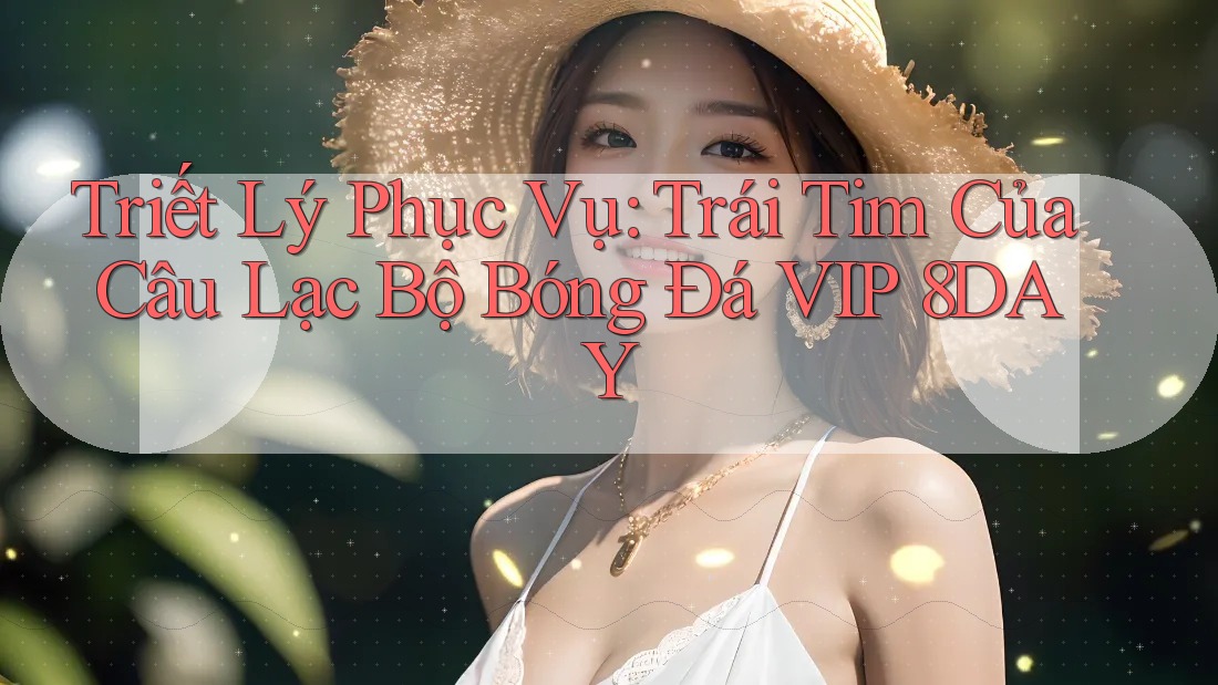 Triết Lý Phục Vụ: Trái Tim Của Câu Lạc Bộ Bóng Đá VIP 8DAY Triết Lý Phục Vụ: Trái Tim Của Câu Lạc Bộ Bóng Đá VIP 8DAY