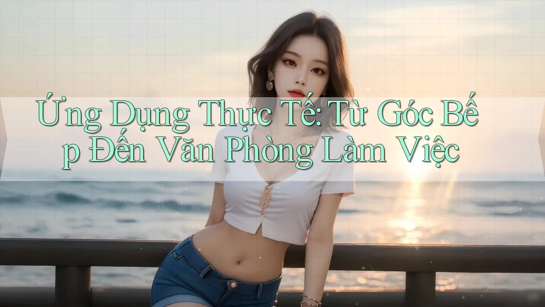 Ứng Dụng Thực Tế: Từ Góc Bếp Đến Văn Phòng Làm Việc Ứng Dụng Thực Tế: Từ Góc Bếp Đến Văn Phòng Làm Việc