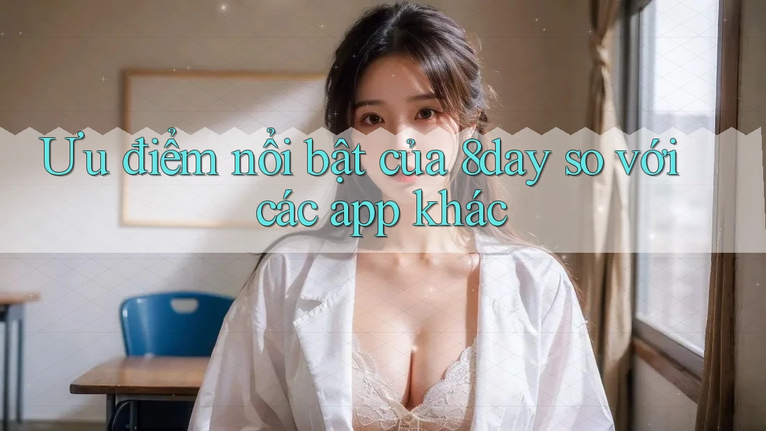 Ưu điểm nổi bật của 8day so với các app khác Ưu điểm nổi bật của 8day so với các app khác